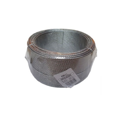 Cable acero galvanizado 6x7+1 (1m)
